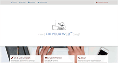 Desktop Screenshot of fixyourweb.com